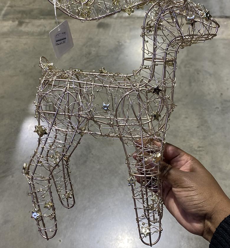 Christmas reindeer ornament decoration  image