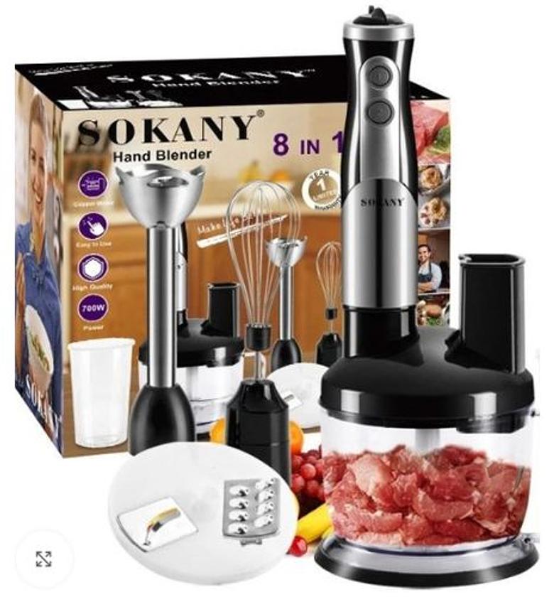 Sokany 8-in-1 Multifunction Electric Household Blender Food image