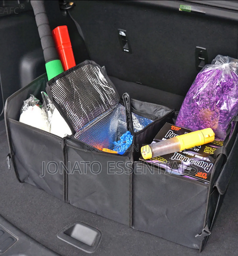 Car Trunk Organizer, Storage Box With Insulation image
