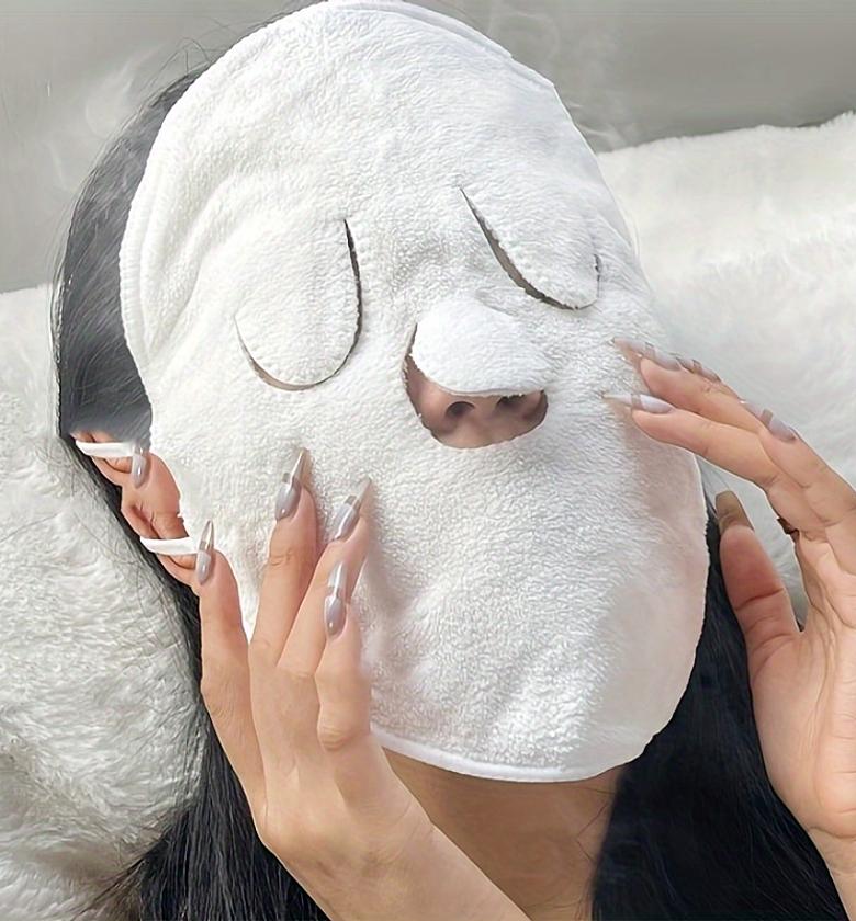 Facial Mask Towel, Face Steam Bath Towel image