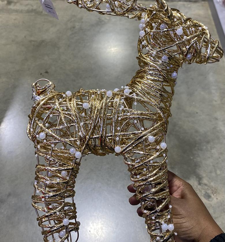 Christmas reindeer ornament decoration  image