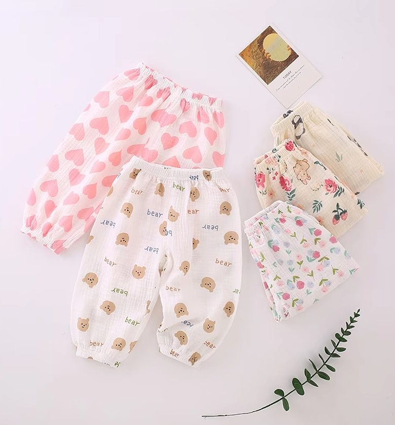 Muslin Playtime Pattern Pants image