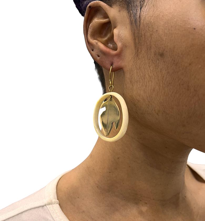  Adwoa Brass Earrings  image