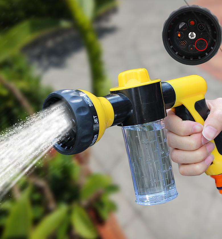 Portable Car Wash Foam Spray Gun With Adjustable Nozzle image
