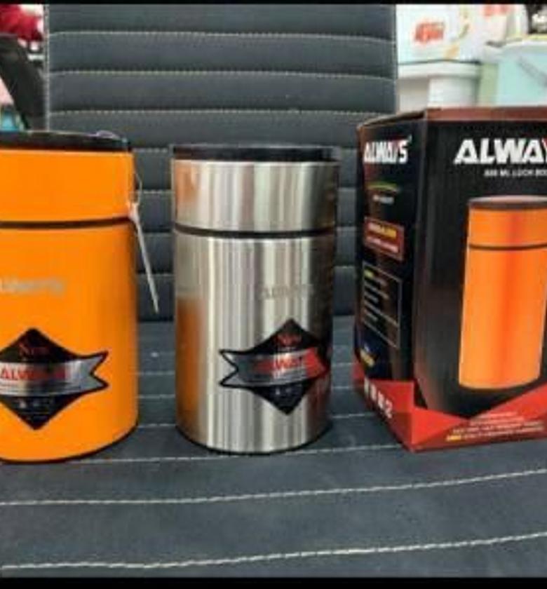 Lunch Box.  800ml Double Wall Vacuum Insulated Food Flask image