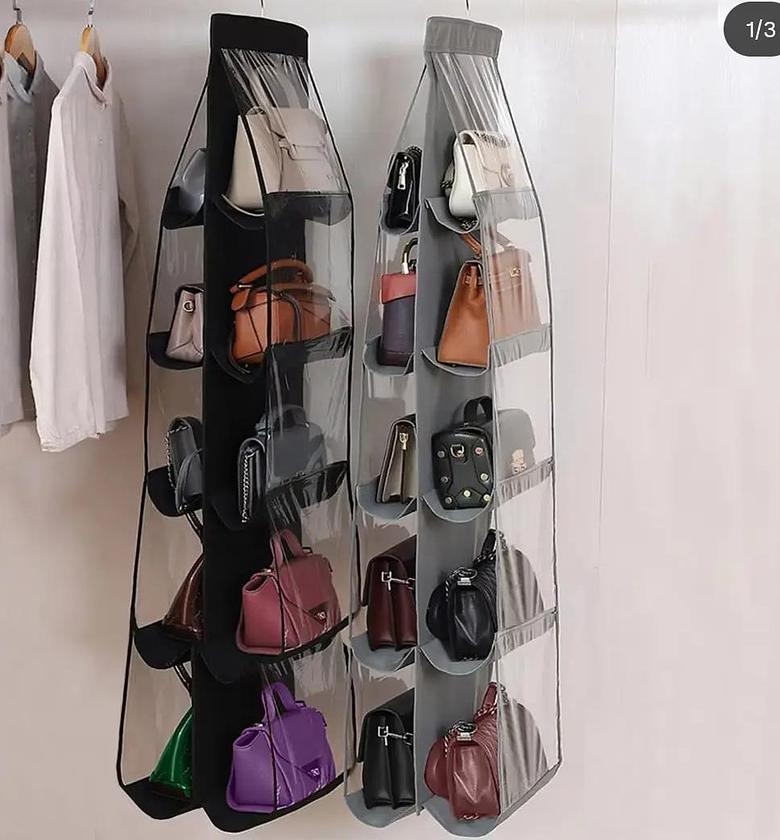 10 Pockets purse,bag organizer image