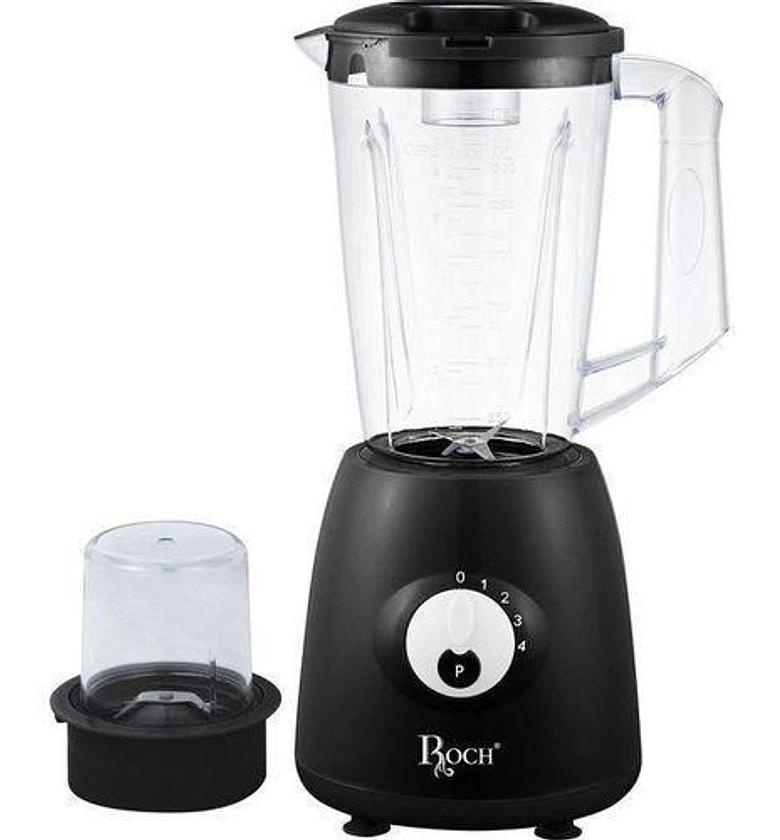 Blender. Roch Blender 2-in-1 With Grinder 1.75L, Black image