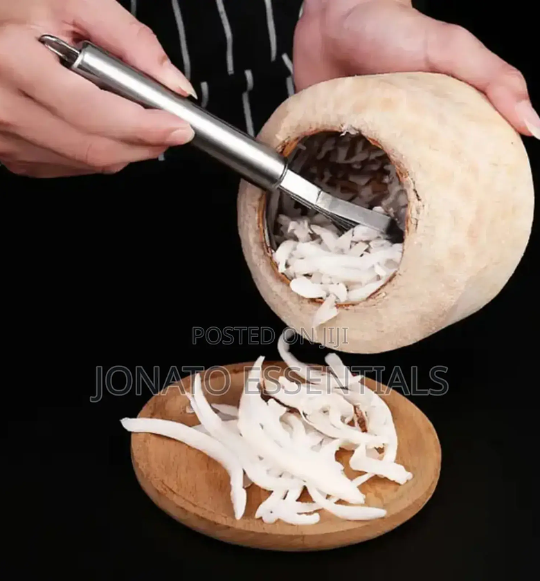 Stainless Steel Coconut Scraper and Grater image