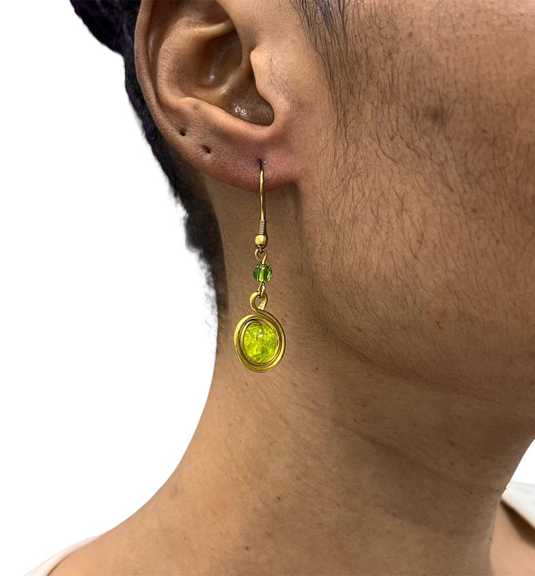 Yewande Brass Earrings  image