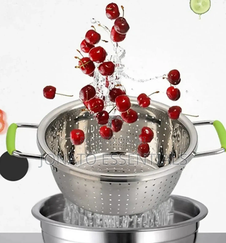 Stainless Steel Kitchen Drain Basin, Vegetable Strainer image