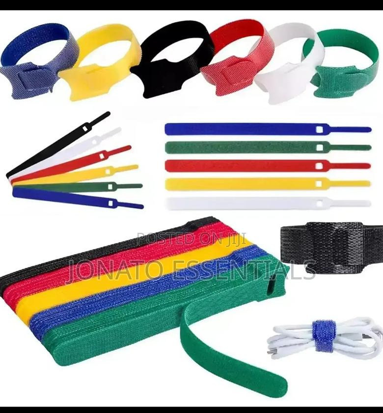 10 Piece Cable Organizer Ties Set image