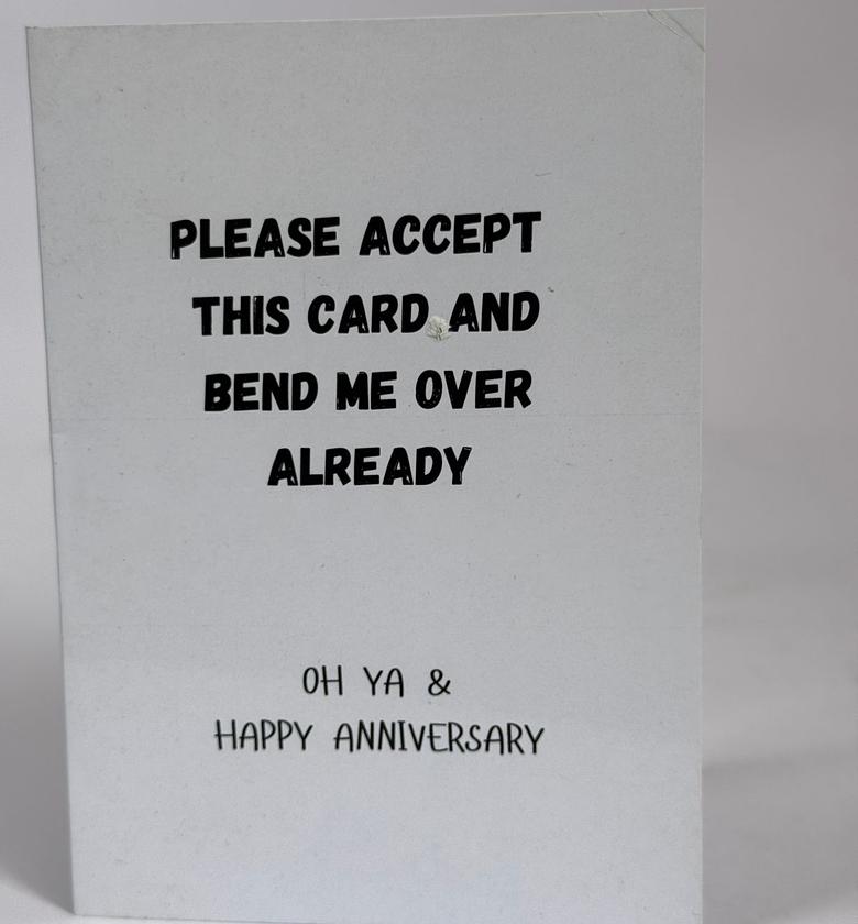 Happy anniversary card image