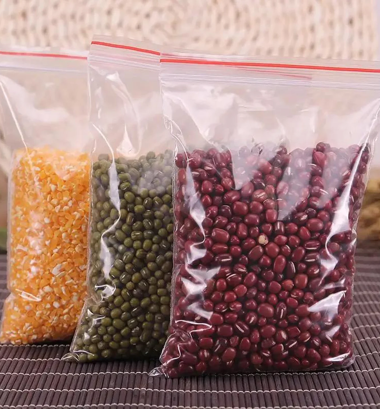 25-Piece Reclosable Clear Plastic Ziplock Storage Bags image