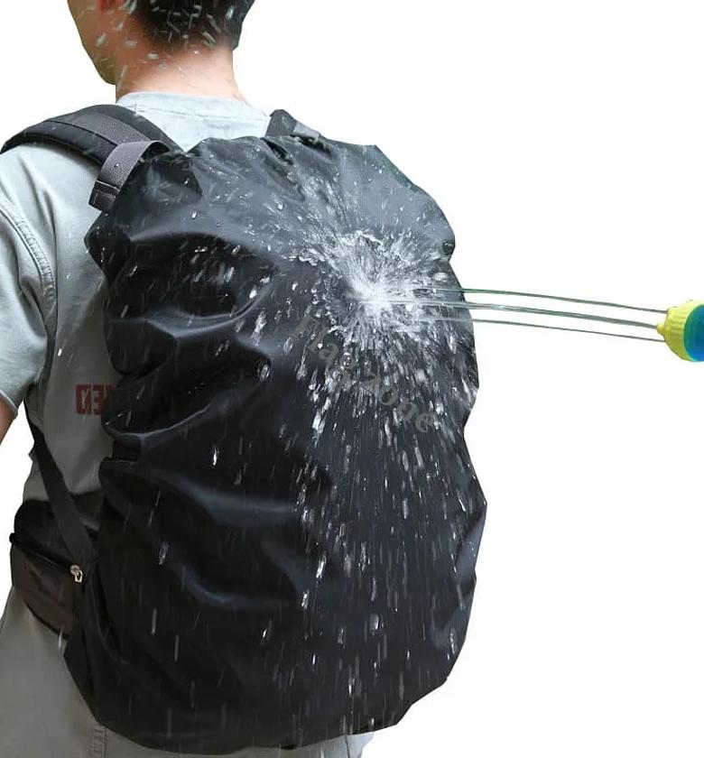 Universal Waterproof Backpack Rain Cover with Anti-Slip Cross Buckle image