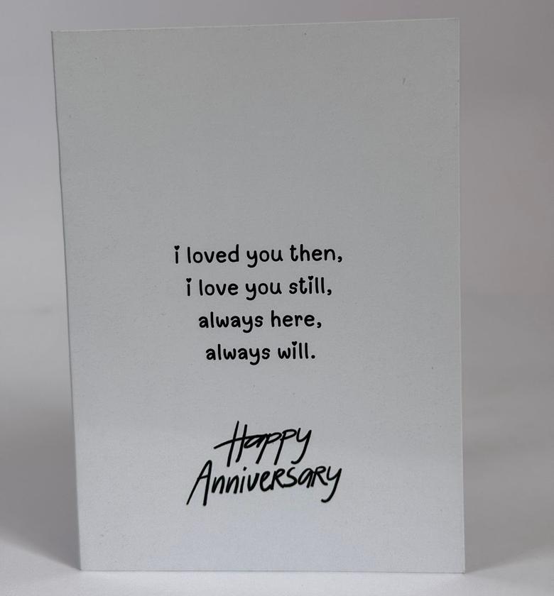 Happy anniversary card image