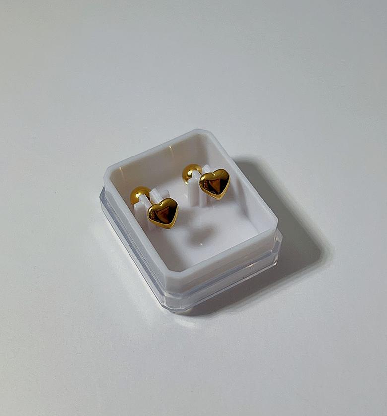 Stainless Steel Stud Earrings Set image