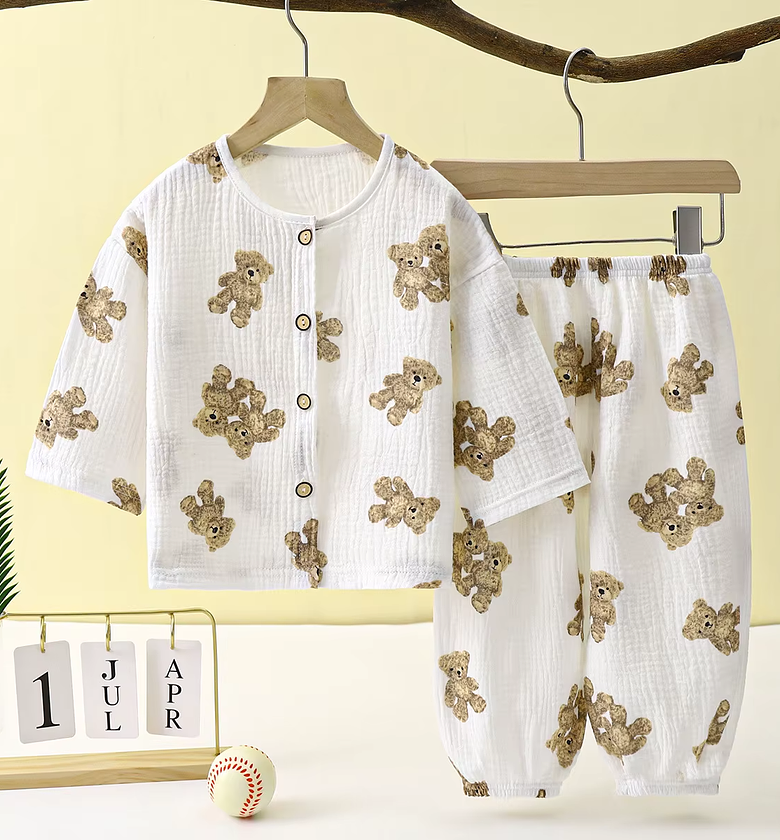Muslin Cotton Pajamas image