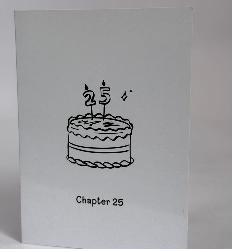 Happy 25th Birthday Card image