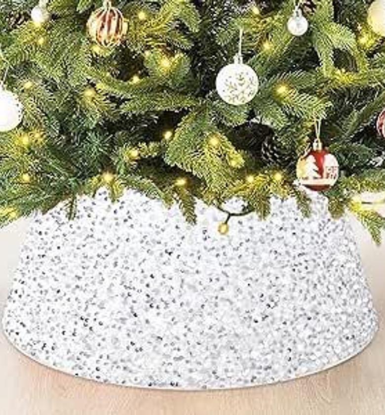 Sequin Glitter Tree Collar Base Cover image