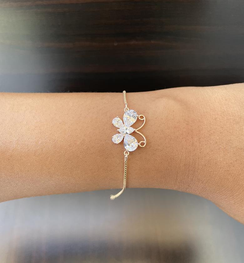 Padma Butterfly Dainty Bracelet  image
