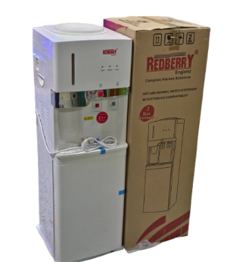 Redberry Hot and Normal Water Dispenser with a Storage Compartment image