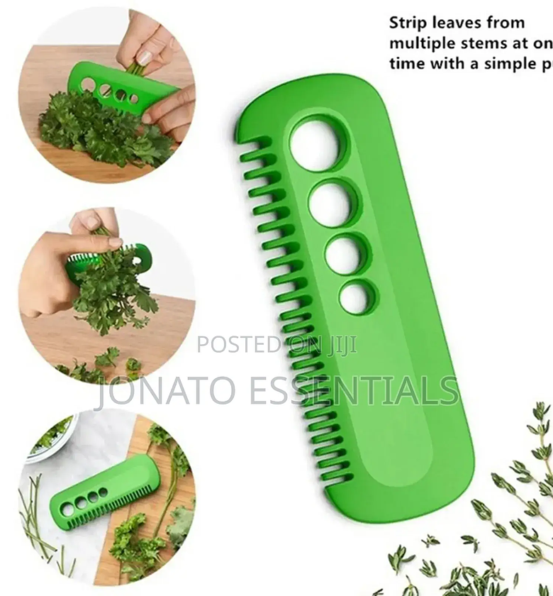 2 Piece Dhania or Coriander Stripping Comb Set image
