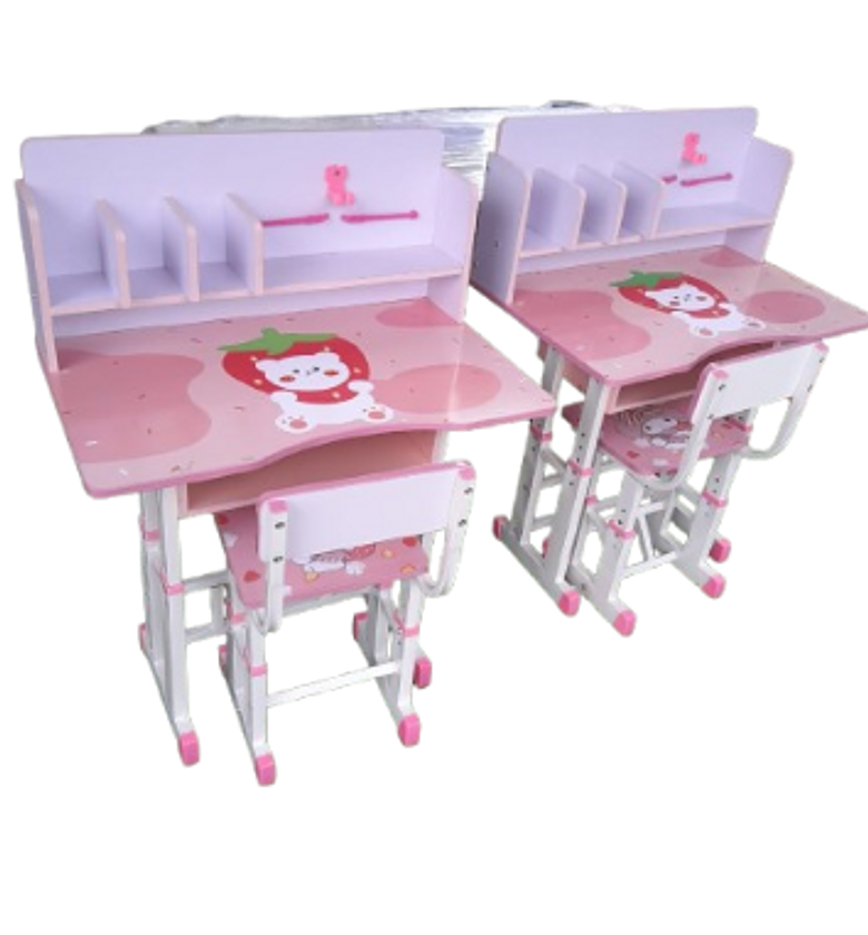  Kids' Study Tables with Chairs, "Bookshelf Kids Study Table" or "Children's Study Set image