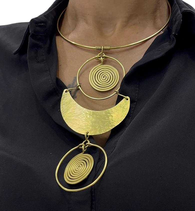 Alaya Brass Chokers image