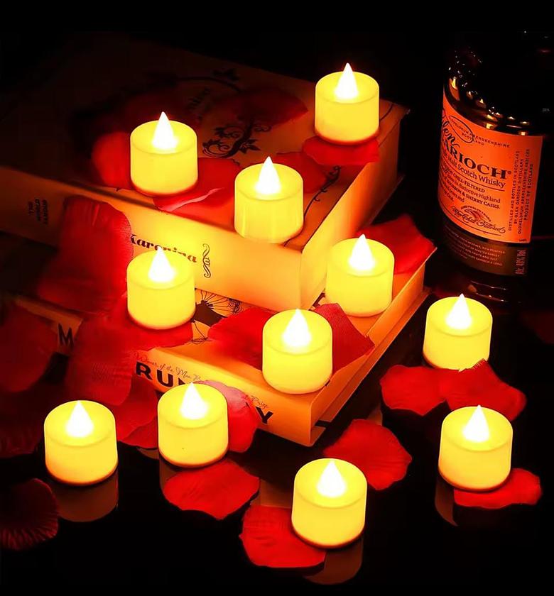 24 pcs Led tea light candles available  image