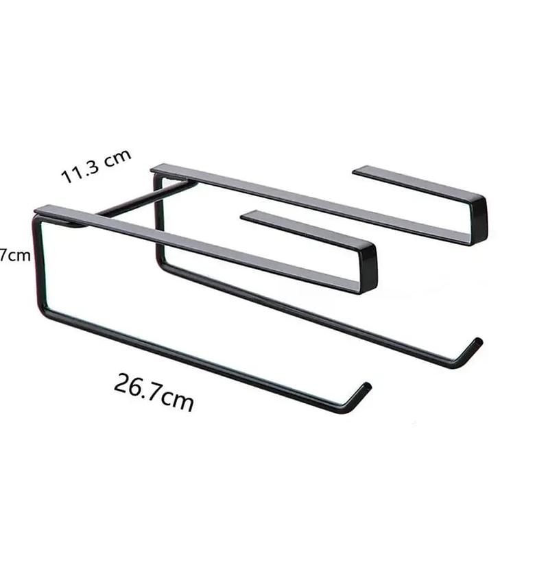 Household Kitchen Utensils Cabinet Paper Towel Rack  image