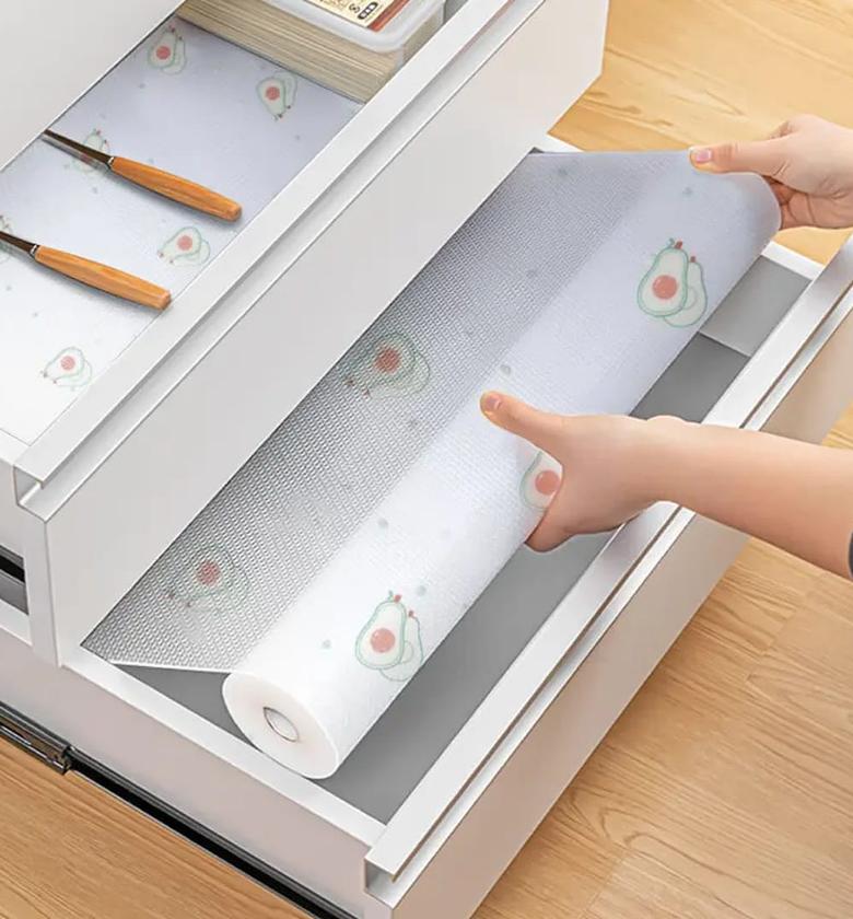 Water & Oil Proof Drawer/Shelf Liner – 45cm x 500cm image