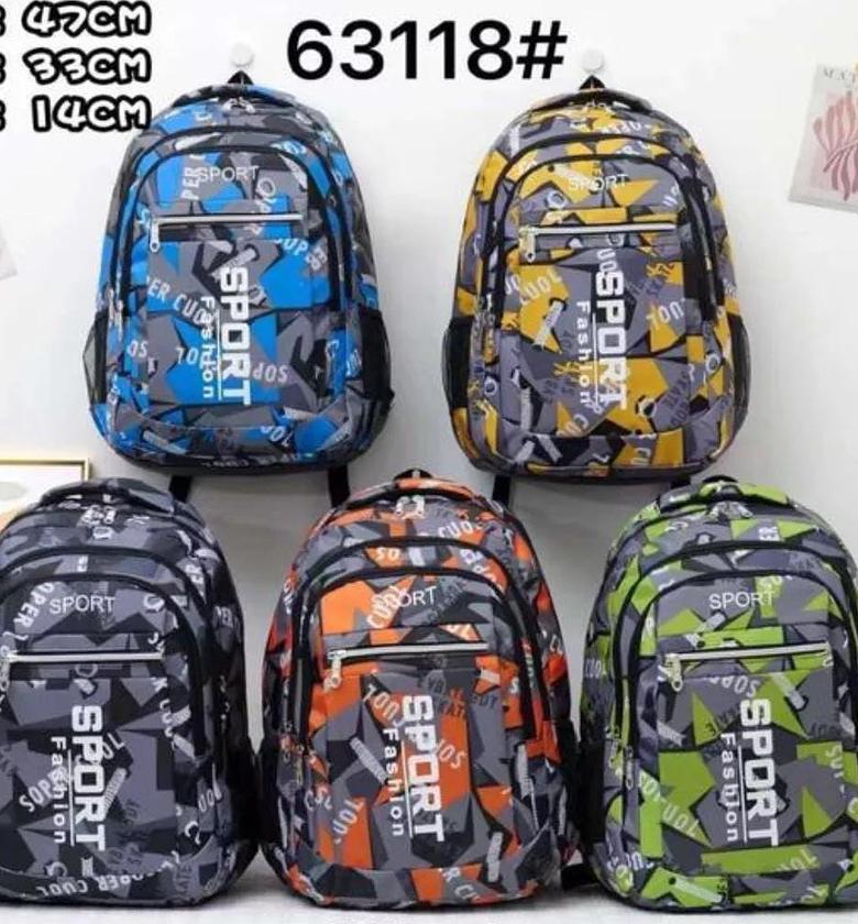 Trendy camouflage Waterproof backpack / School Bags. image