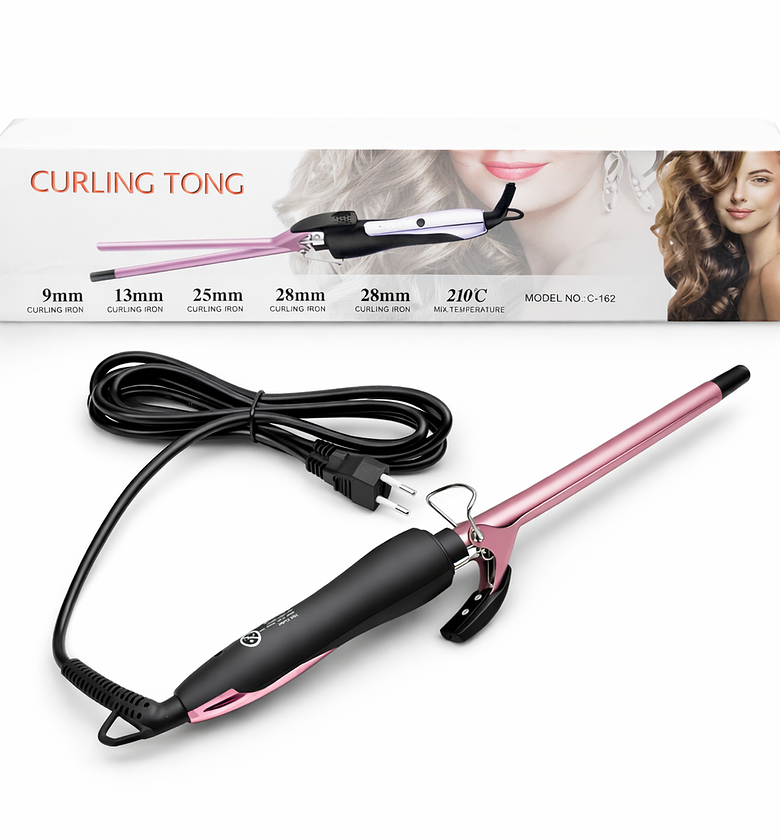 Curling Iron Professional 210°C Hair Tong Curler image