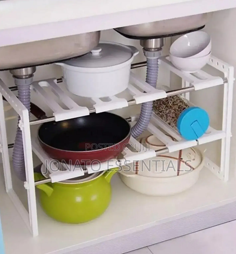 2 Tier Under Sink Organizer Rack image