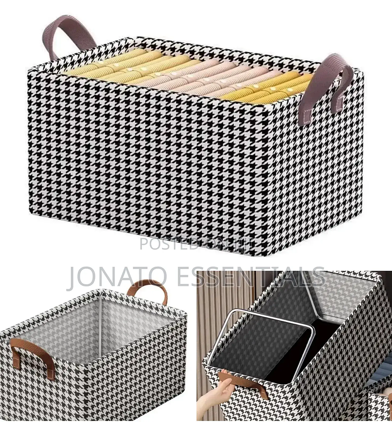 Foldable Clothes Storage Box or Drawer Organizer image