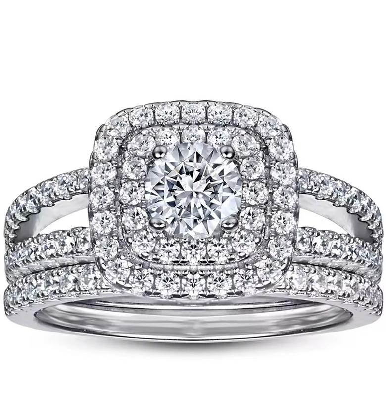 Double pure silver image