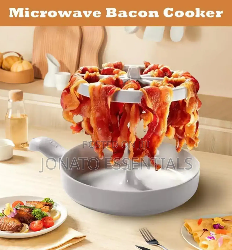 Microwave Bacon Cooker Barbecue Rack image