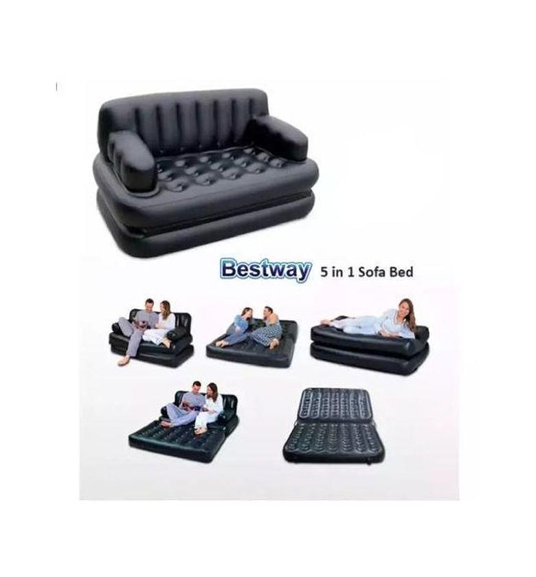 5in1 Inflatable Multifunction sofa-bed  image