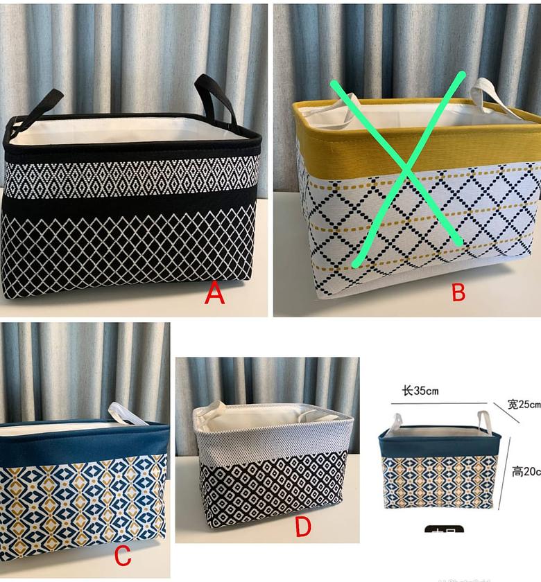 Large Closet Storage Baskets image