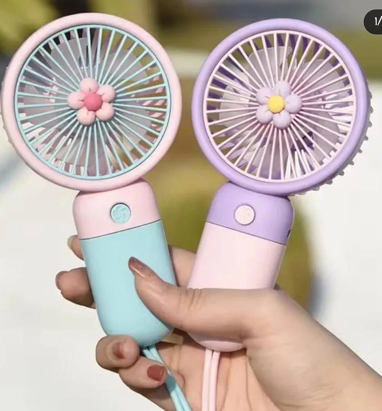 Mini handheld small fan image