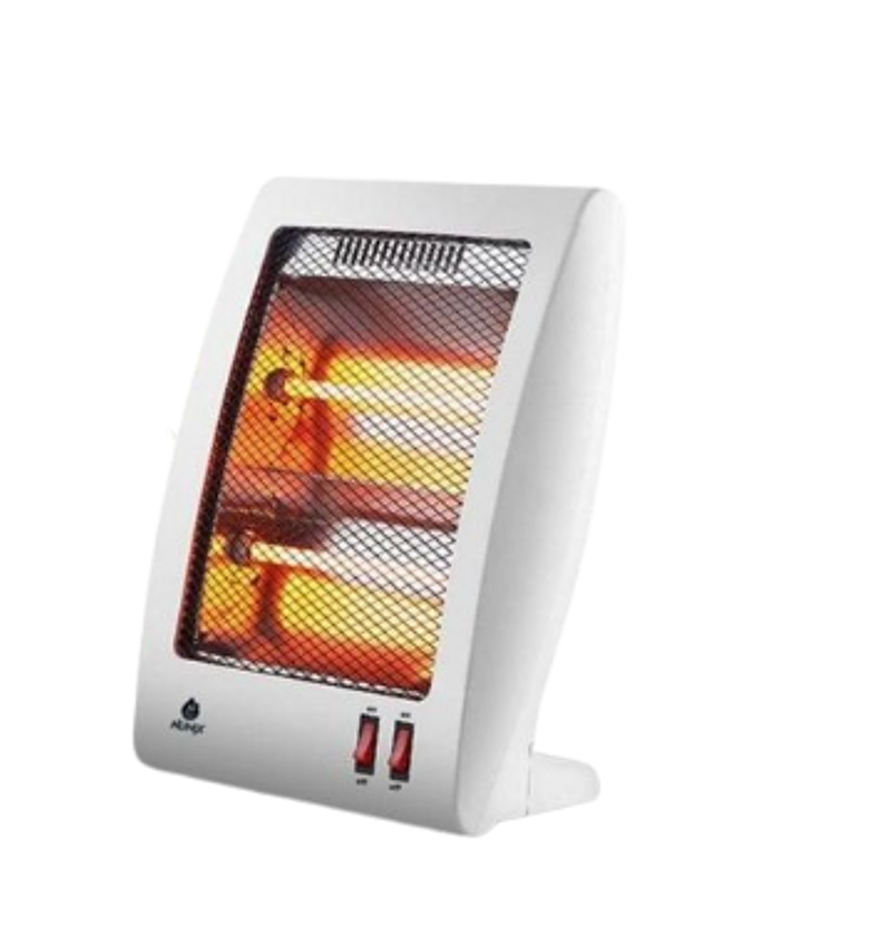 Nunix NH-02 Fan Heater, 800W Electric Room Space Heater image