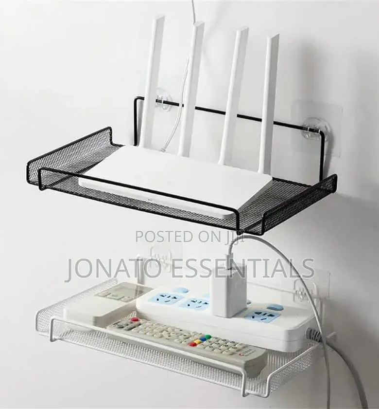 Wall-Mounted Router Shelf and Storage Rack image
