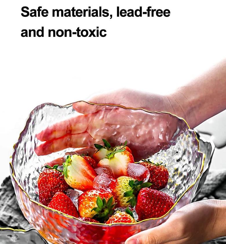 Transparent Gradient Glass Bowl image