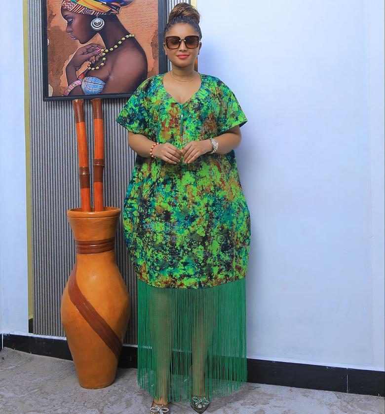 Kitenge Luxury Dress image