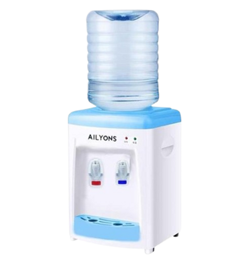 AILYONS Original Table Top Water Dispenser AFK-103 - Hot & Normal, Compact Design, Countertop Dispenser, Perfect For Home, Office, Dorm, Easy To Use image