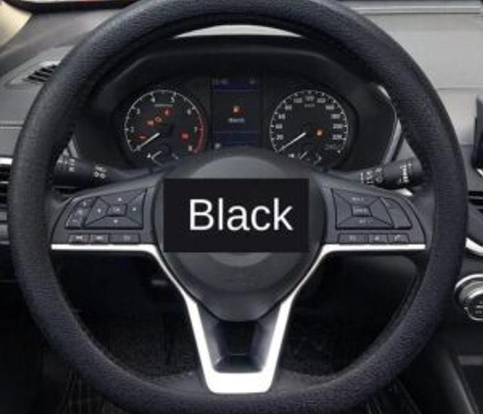 Universal Elastic & Non-Slip Steering Wheel Cover image