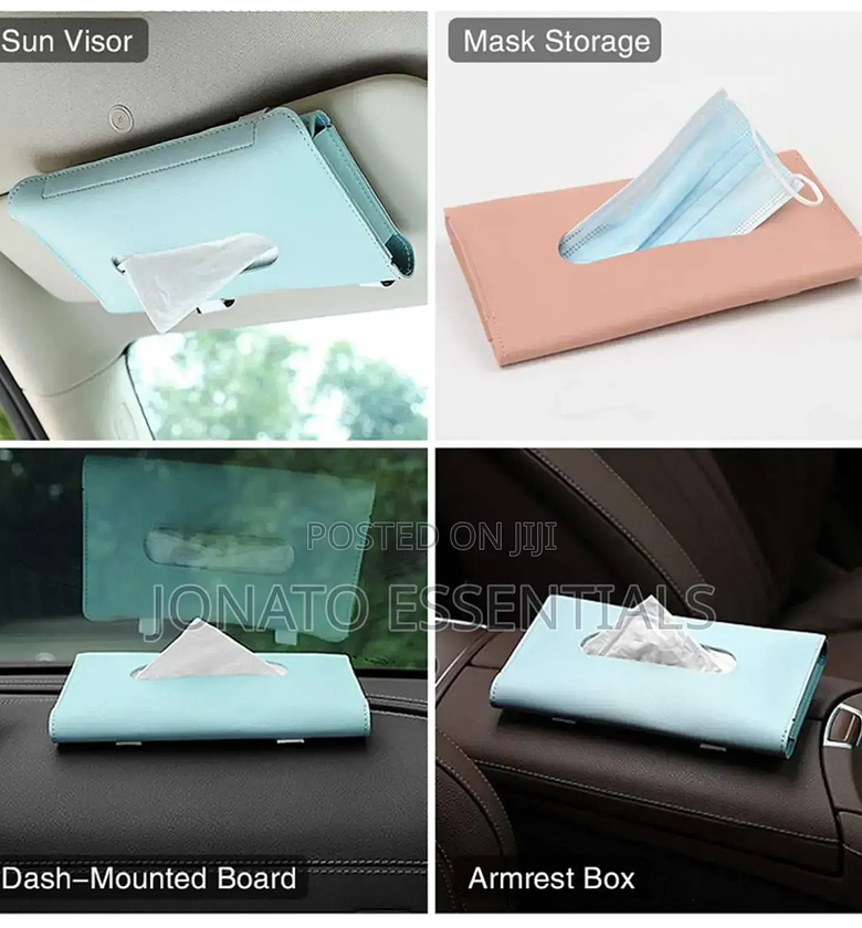 Car Tissue Holder, Mask Holder and Organizer image