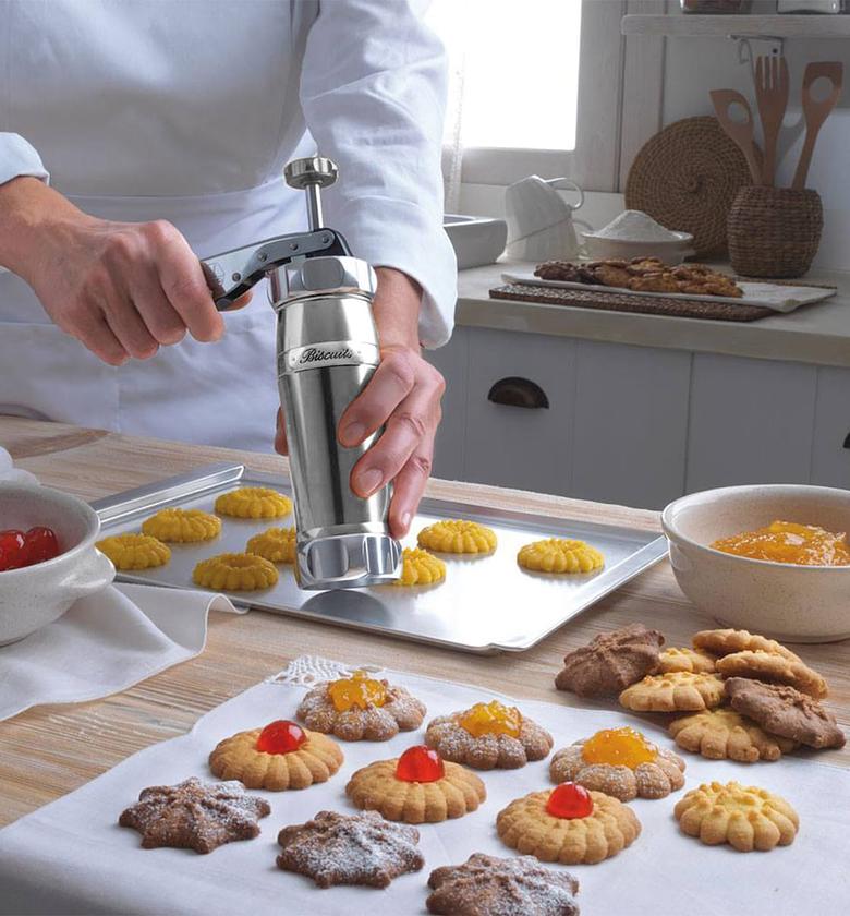 Stainless Steel Cookie Press Biscuit Maker Icing Gun Set Kenya image