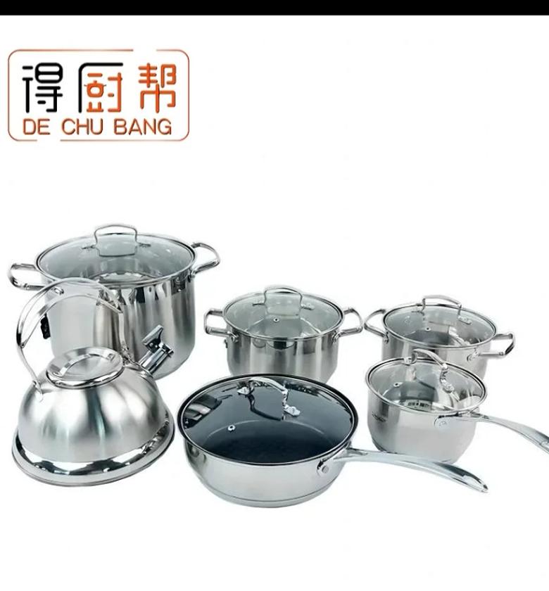 12pc Stainless Cookware image