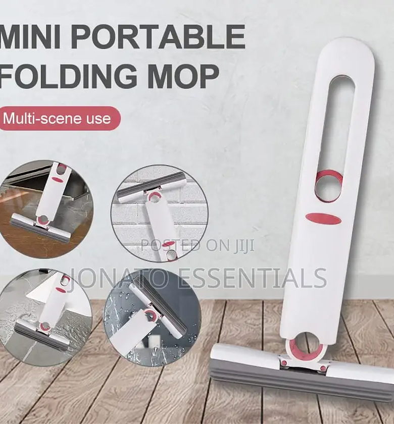 Self Squeezing Desktop Mini Sponge Mop image